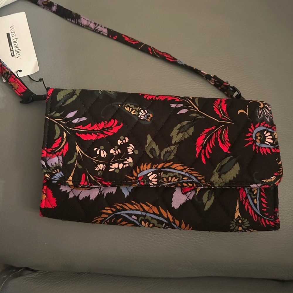 Vera Bradley Venetian paisley wallet crossbody NWT